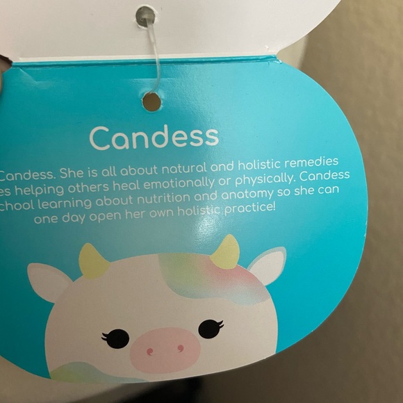 Candess Cow Squishmallow NWT - Picture 3 of 3